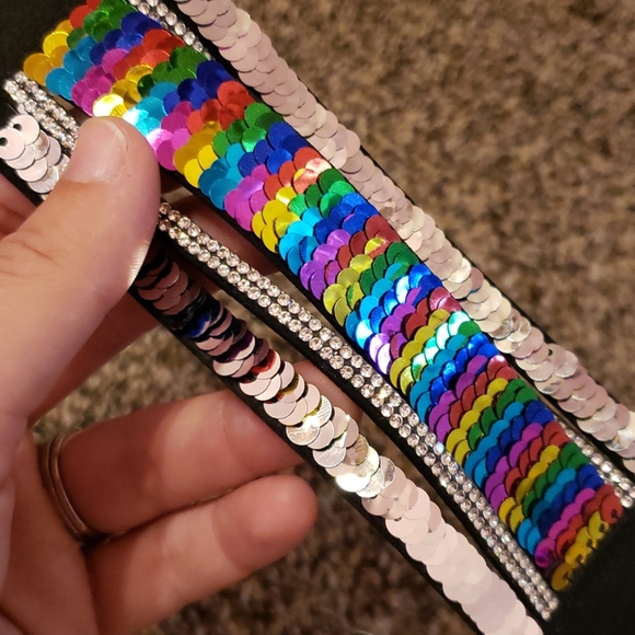 Paparazzi Acessories reversible sequin bracelet - Picture 6 of 6